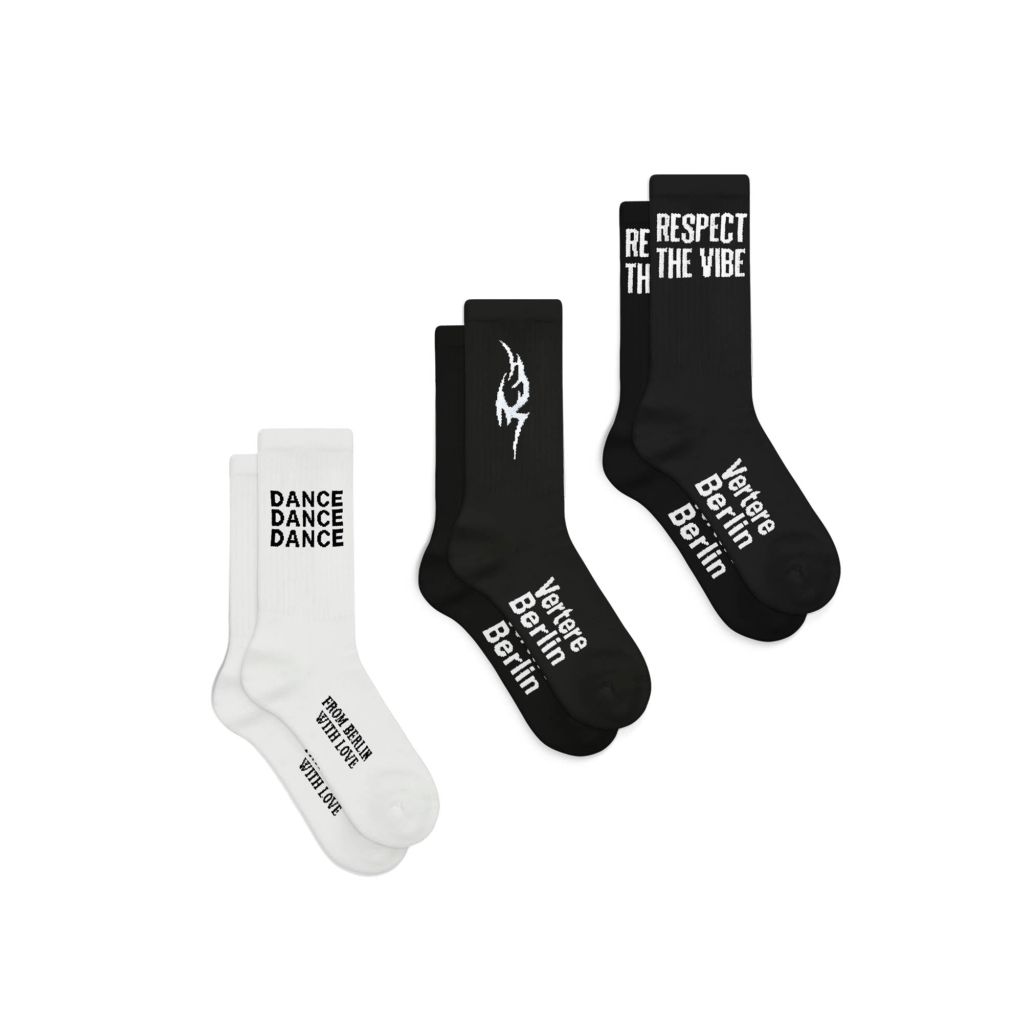 3-PACK TENNIS SOCKS SET - CLUBBING