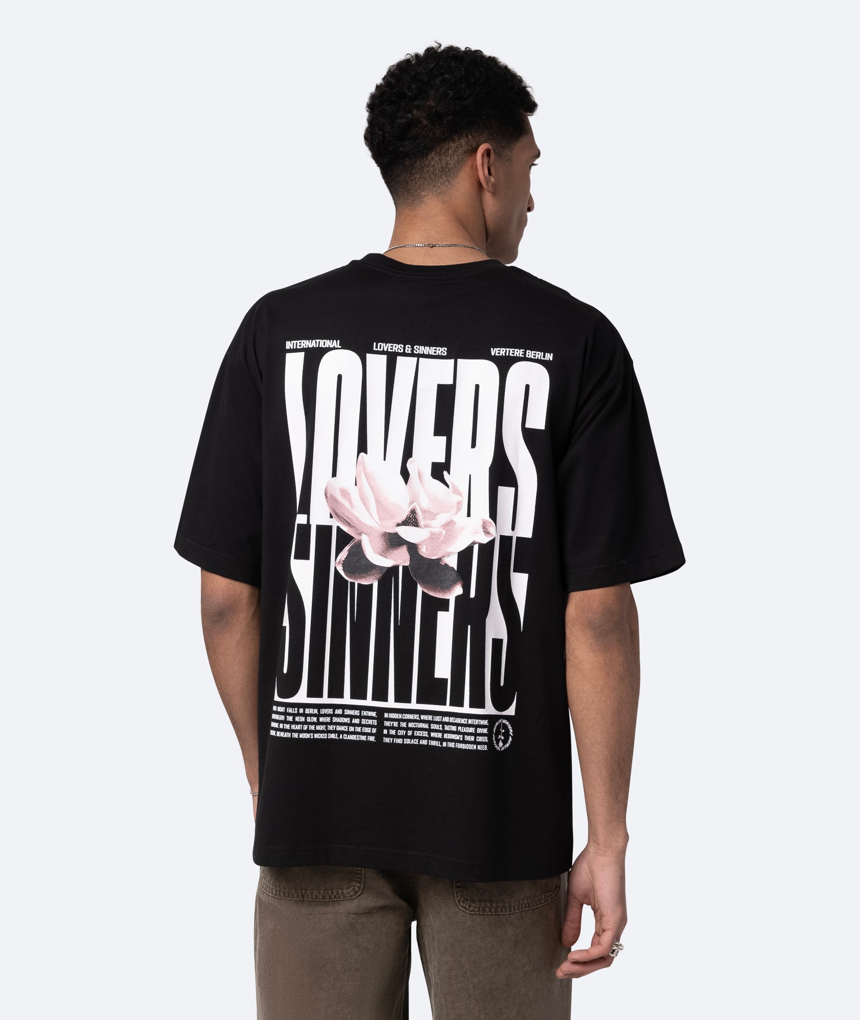 LOVERS T-SHIRT - BLACK