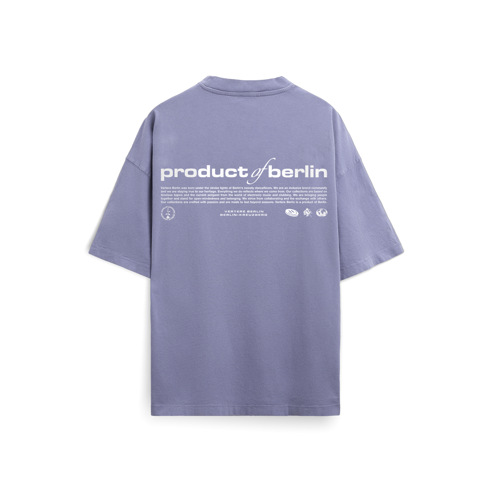 PRODUCT OF BERLIN T-SHIRT - PURPLE HAZE