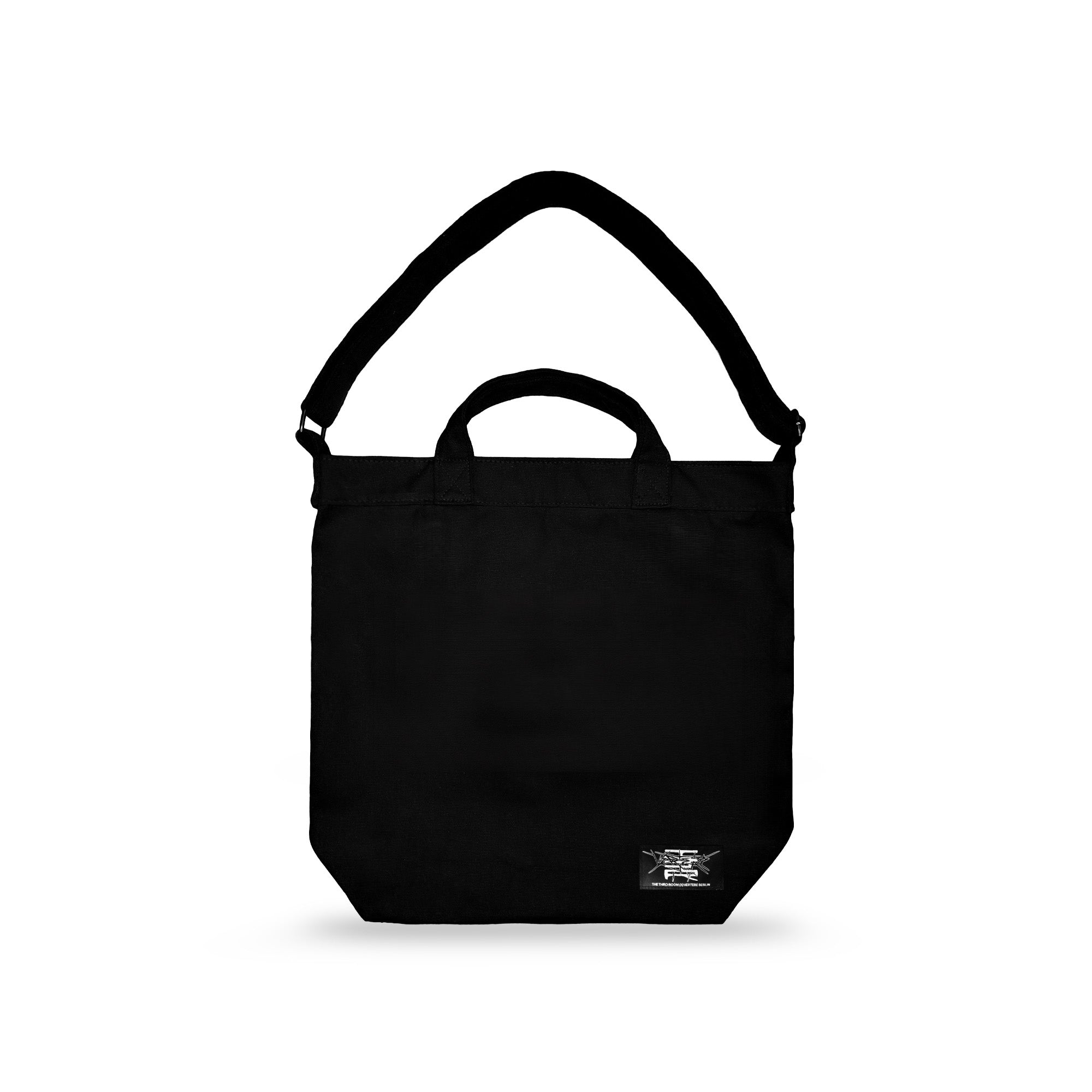 THE THIRD ROOM X VERTERE BERLIN CANVAS BAG - BLACK