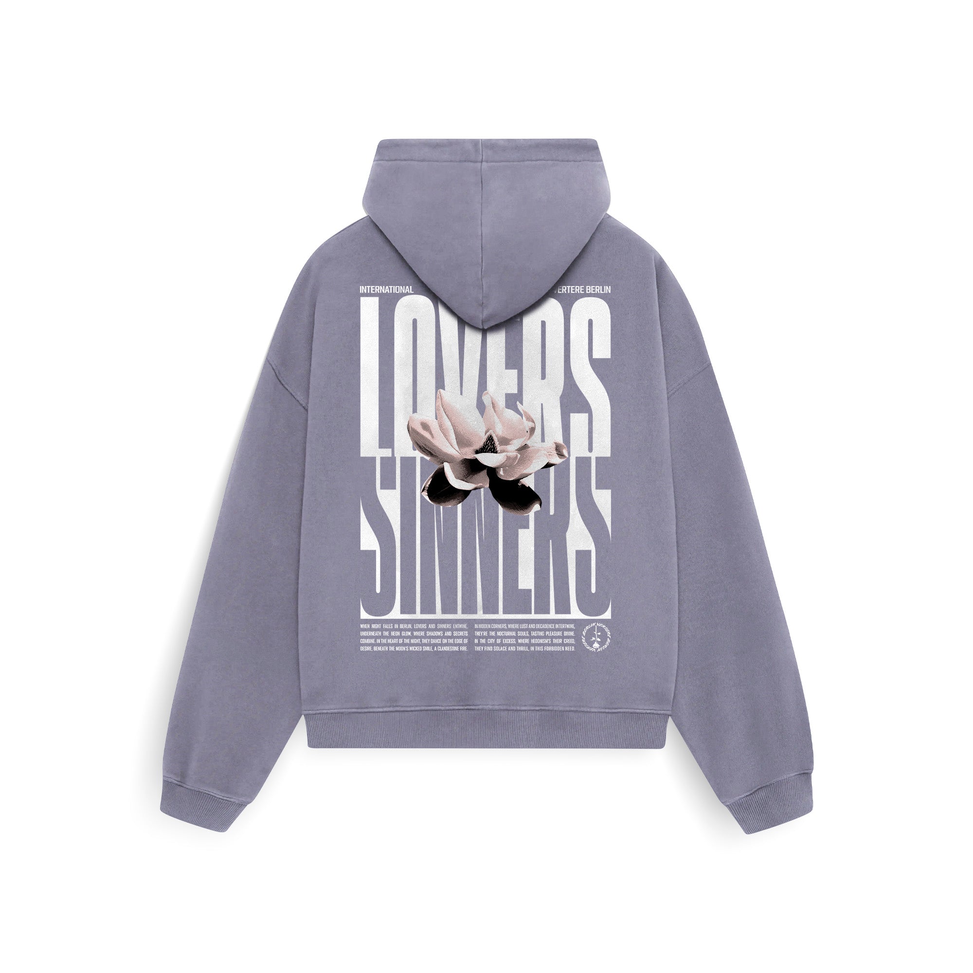 LOVERS HOODIE - PURPLE HAZE